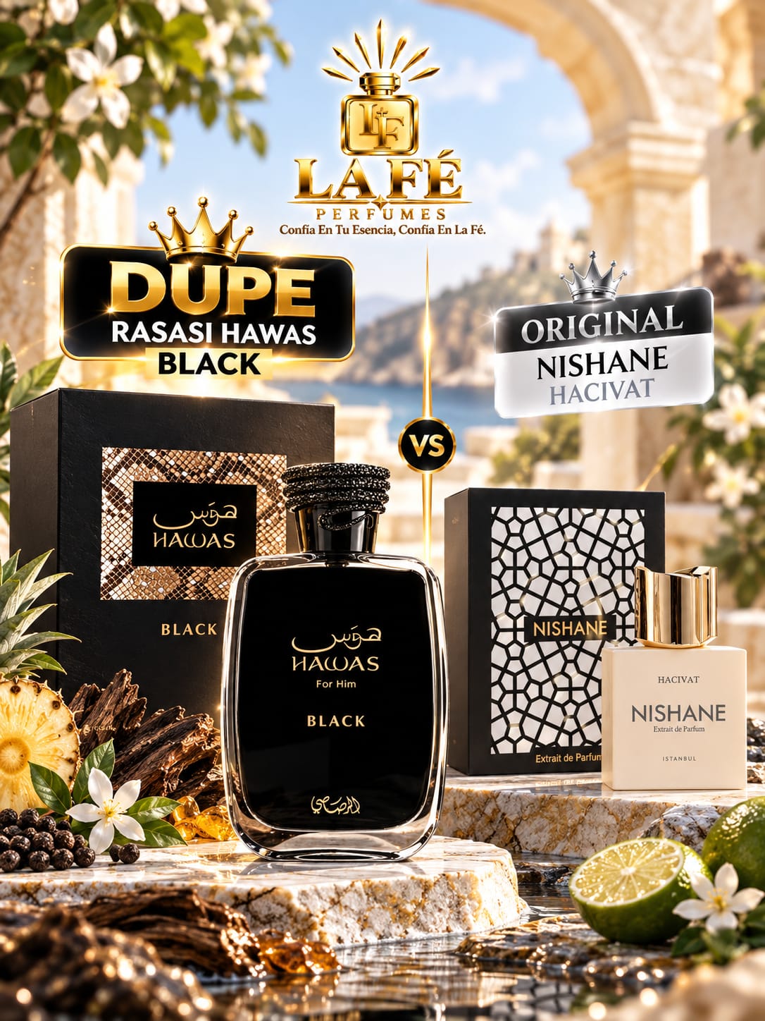 Rasasi Hawas Black Men 100ml EDP